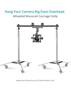 Dolly Monorail PROAIM Polaris con Abrazaderas - Carga 30kg 2