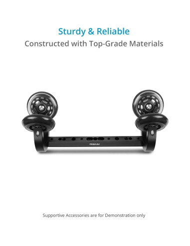 Dolly Monorail PROAIM Polaris con Abrazaderas - Carga 30kg