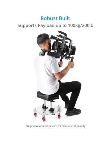 Dolly de Cámara PROAIM Butt para Operadores de Mano 100kg