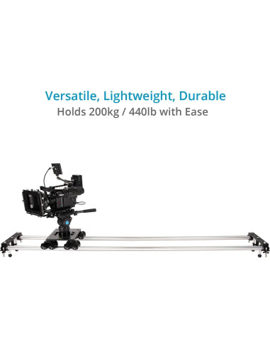 Dolly de Cámara PROAIM Polaris 200kg con Adaptadores y Rieles