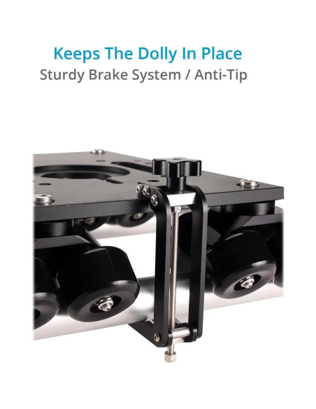 Dolly de Cámara PROAIM Polaris 200kg con Adaptadores y Rieles