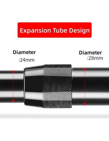 Soporte de Montaje en Pared y Techo Coolotic Ajustable 20-40cm
