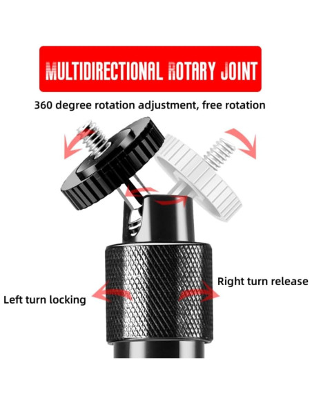 Soporte de Montaje en Pared y Techo Coolotic Ajustable 20-40cm