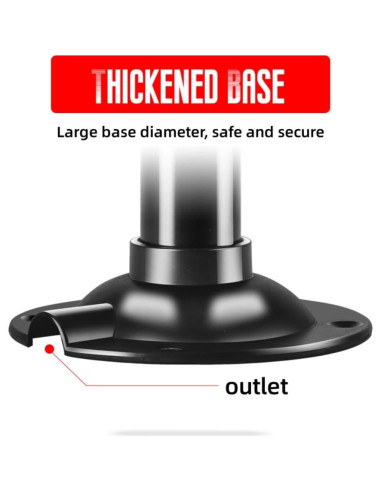 Soporte de Montaje en Pared y Techo Coolotic Ajustable 20-40cm