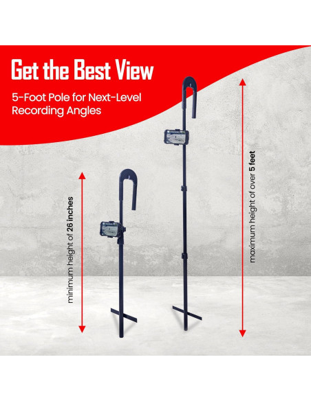Montaje para Teléfono y Cámara MD Sporting 2.0 - 1.52 m