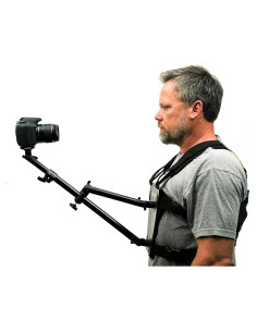 Glide Gear SNC 100 Snorricam Rig para DSLR y Smartphone - 0.91m