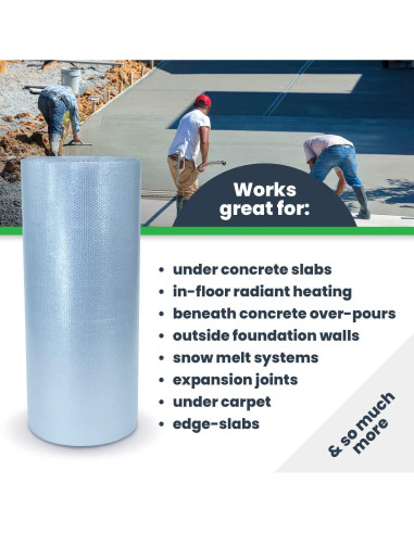 Aislamiento Bajo Losa EcoFoil 46.45 m para Pisos Calentados