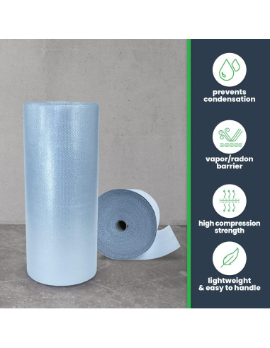 Aislamiento Bajo Losa EcoFoil 46.45 m para Pisos Calentados