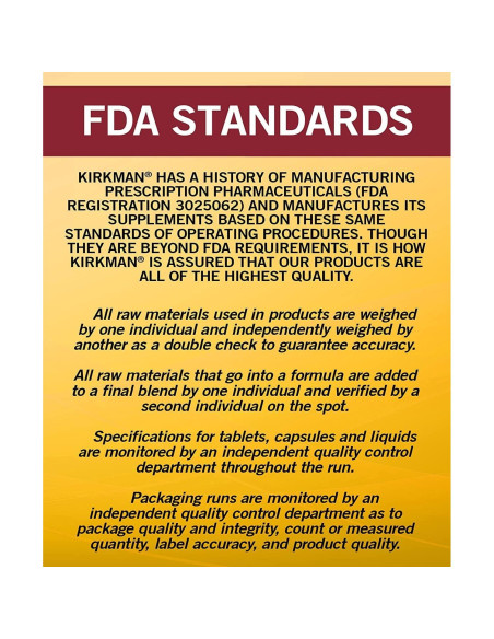 Kirkman Multivitamínico Masticable para Niños 120 Cápsulas