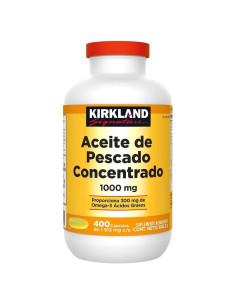 Aceite de Pescado Kirkland 400 Gelatinas Omega-3 1000mg