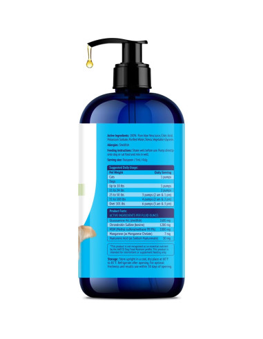 Suplemento Líquido de Glucosamina para Perros NuLife 453g