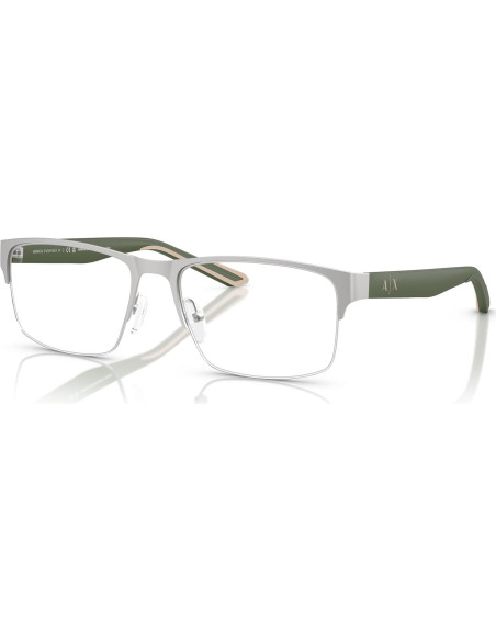 Gafas de Prescripción Armani Exchange AX1068 Plateadas 56mm Gafas de Prescripción Armani Exchange AX1068 Plateadas 56mm