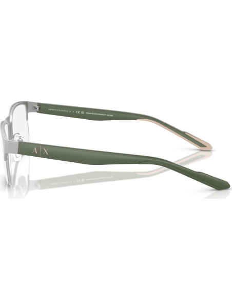 Gafas de Prescripción Armani Exchange AX1068 Plateadas 56mm Gafas de Prescripción Armani Exchange AX1068 Plateadas 56mm