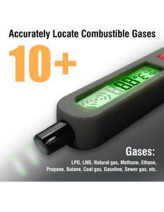 Detector de Fugas de Gas Natural Goldeep Recargable 59g 2