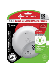 Detector de Humo y CO Primera Alerta SMICO105-AC 10 Años