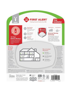Detector de Humo y CO Primera Alerta SMICO105-AC 10 Años 2