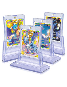 4 Soportes Magnéticos para Tarjetas Kitoyz 35PT Acrílico