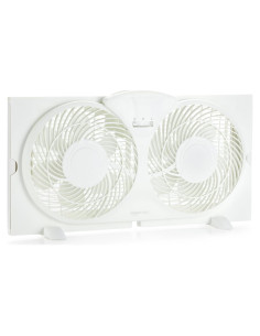 Ventilador de Ventana Amazon Basics 22.86 cm 68W Blanco