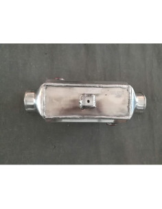 Intercooler de aire Fsehyue 3" de aluminio frontal 14.61x37.59cm 2