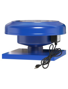 Extractor de Techo FICBXRA TSK-RF150 636 CFM 130W Azul