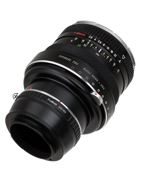 Adaptador Doble Fotodiox Pro Rollei 6000 y Canon EOS a Sony E-Mount