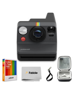 Cámara Instantánea Polaroid Now Gen 3 I-Type Negro + Película 8 Exposiciones