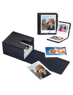 Funda Vertical WOGOZAN para Fotos Polaroid y Fujifilm - Negro