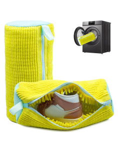 Bolsa de Lavado de Zapatos Cocoyeye Amarillo 2pc Reutilizable