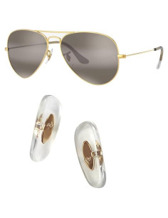 Almohadillas de nariz RayBan 14mm doradas para gafas
