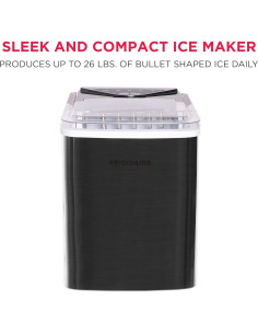 Fabricante de Hielo Frigidaire EFIC123-SSBLACK 11.79 kg/día 2