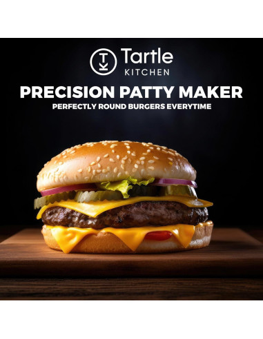 Prensa de Hamburguesas Comercial TK Tartle Kitchen 10.16 cm