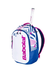 Mochila de Tenis Babolat Jr Blanca/Azul/Rosa 14L 2