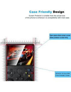Protector de Pantalla Vidrio Templado Natbok R36S/R35S 9H 2