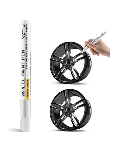 Pintura de Retoque para Llantas DASIUIP Negro Brillante 20.7ml