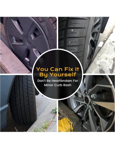 Pintura de Retoque para Llantas DASIUIP Negro Brillante 20.7ml