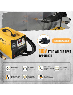 Kit de Reparación de Abolladuras OuranTools 110V 3000W 2