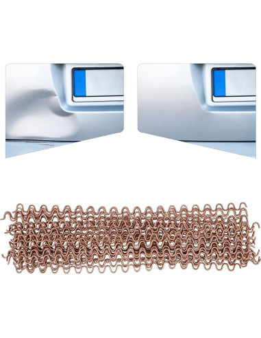 Cables de Soldadura Ondulados CHERIMUMU 50Pcs 33cm Hierro