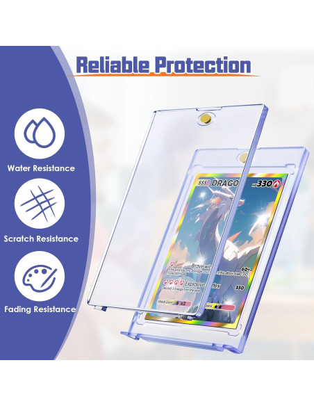 4 Soportes Magnéticos para Tarjetas Kitoyz 35PT Acrílico