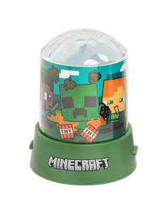 Proyector LED RGB Paladone Minecraft para Fiestas y Cumpleaños