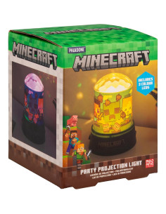Proyector LED RGB Paladone Minecraft para Fiestas y Cumpleaños 2