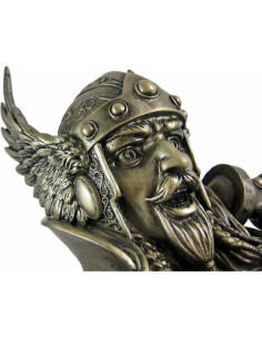 Estatua Busto Thor Pacific Giftware 29.2 cm Resina Gris 2