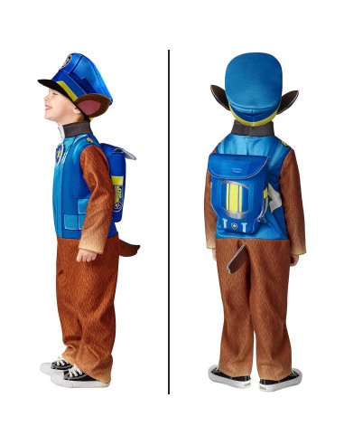 Disfraz Chase Paw Patrol Rubies para Niños 3 a 4 Años