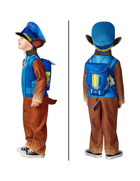 Disfraz Chase Paw Patrol Rubies para Niños 3 a 4 Años