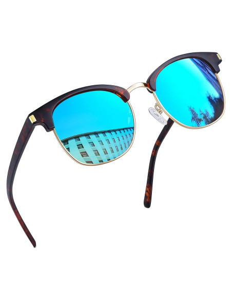 Gafas de sol Joopin H9041 medio marco polarizadas UV400 Gafas de sol Joopin H9041 medio marco polarizadas UV400