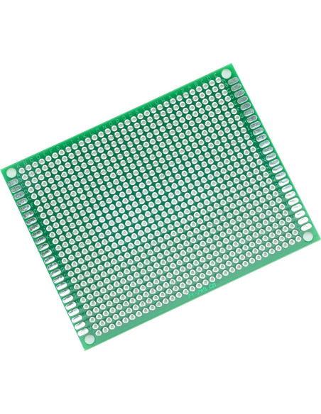 Placa PCB Doble Cara DETHUA 7x9cm Fibra de Vidrio - 4 Piezas