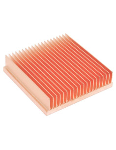Disipador de Calor de Cobre Puro 40x40x10mm para Impresoras 3D