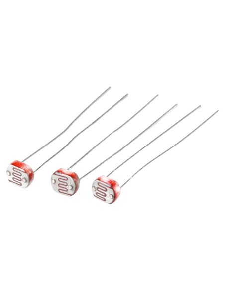 100 Piezas Fotoresistores LDR 5528 KDIENTRITJ Alta Calidad