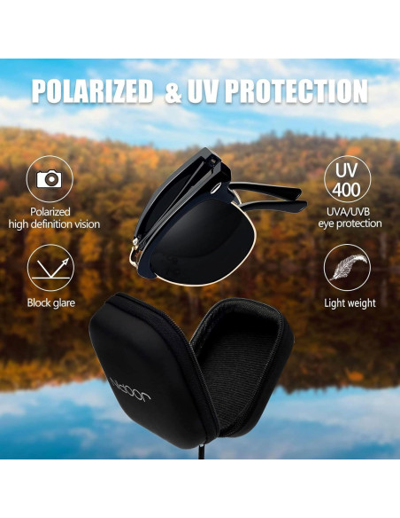 Gafas de sol Joopin H9041 plegables polarizadas UV400 Gafas de sol Joopin H9041 plegables polarizadas UV400