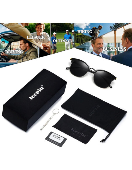 Gafas de sol Joopin H9041 polarizadas UV400 unisex Gafas de sol Joopin H9041 polarizadas UV400 unisex