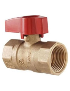 Válvula de Bola de Gas PROCURU 1/2" Latón Certificada CSA